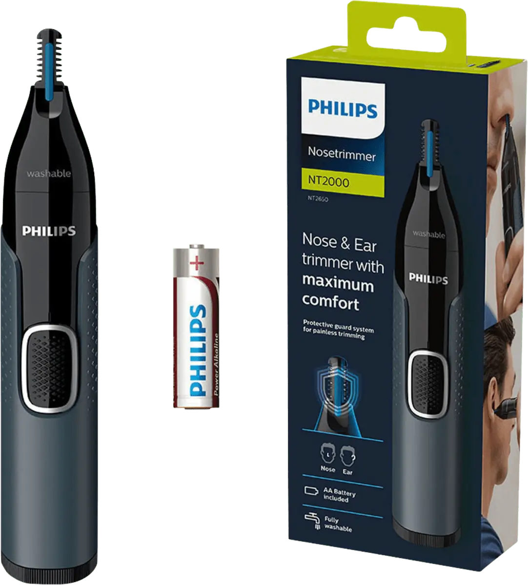 картинка Триммер Philips 2000 Series, NT2650/16, серый от магазина Одежда+