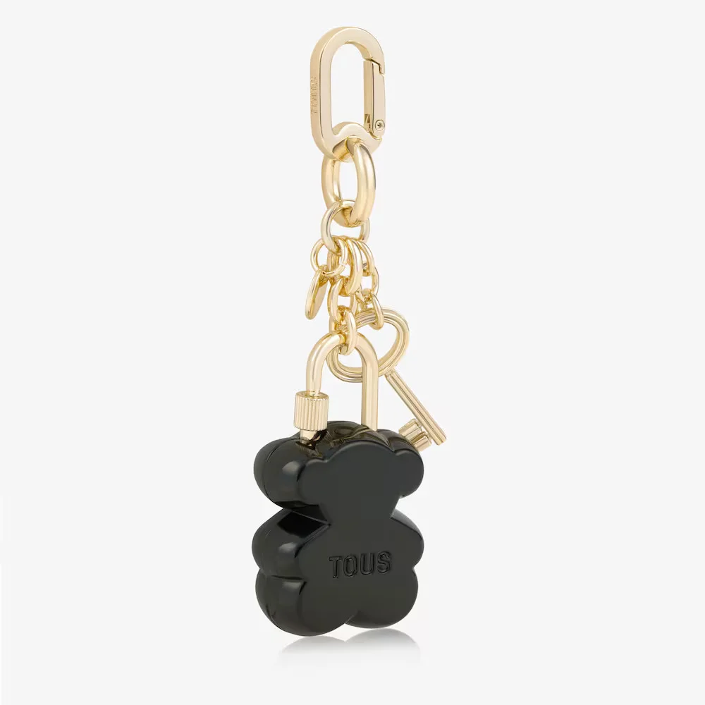 картинка Брелок Tous Bear Lock,чёрный от магазина Одежда+