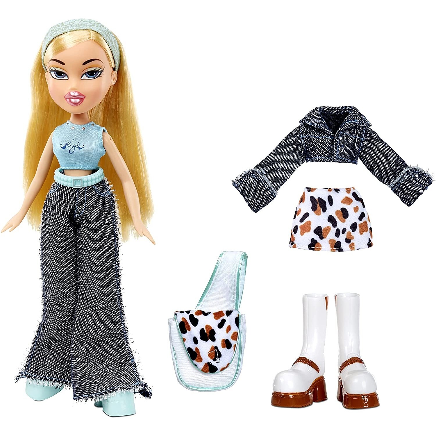 картинка Кукла Barbie Giochi Preziosi с аксессуарами и голографическим плакатом от магазина Одежда+