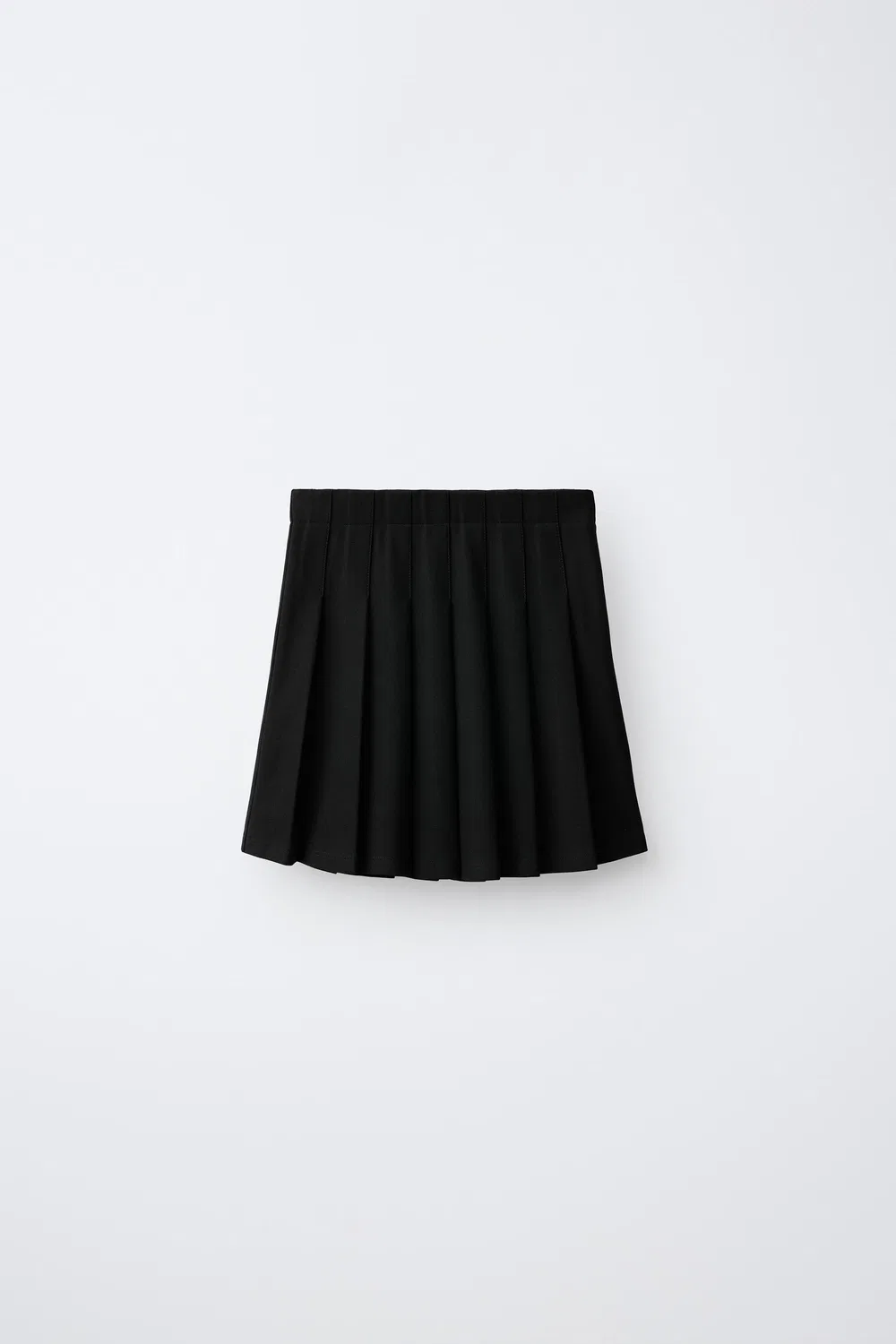 картинка Простая юбка со складками-плиссе ZARA, Black от магазина Одежда+