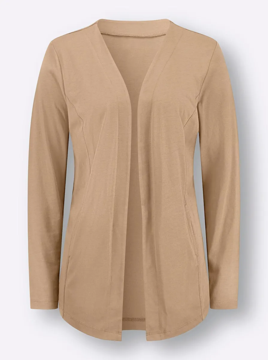 картинка Casual Looks Куртка-рубашка "Куртка-рубашка", цвет Camel от магазина Одежда+