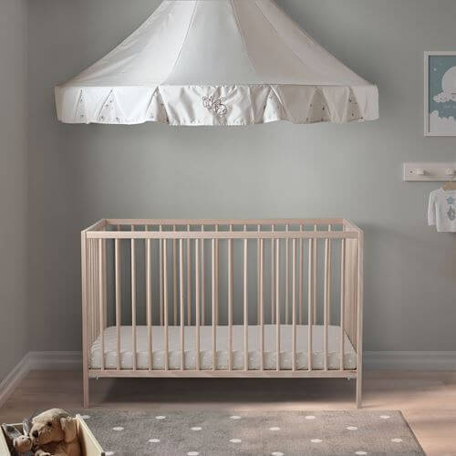картинка Кроватка детская Ikea Singlar, 60x120 см, бук от магазина Одежда+