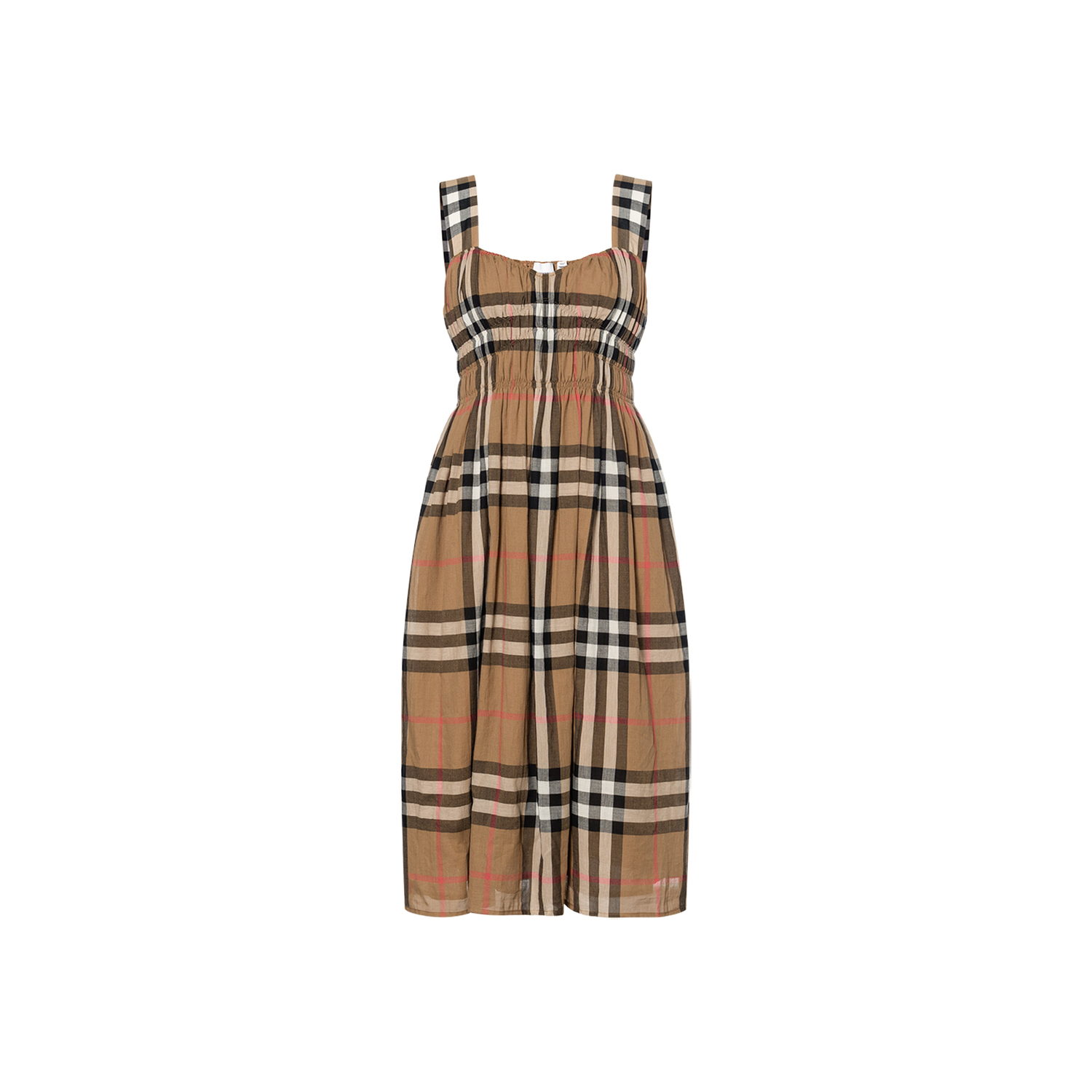 картинка Платье-чехол Burberry, женское, коричневый от магазина Одежда+