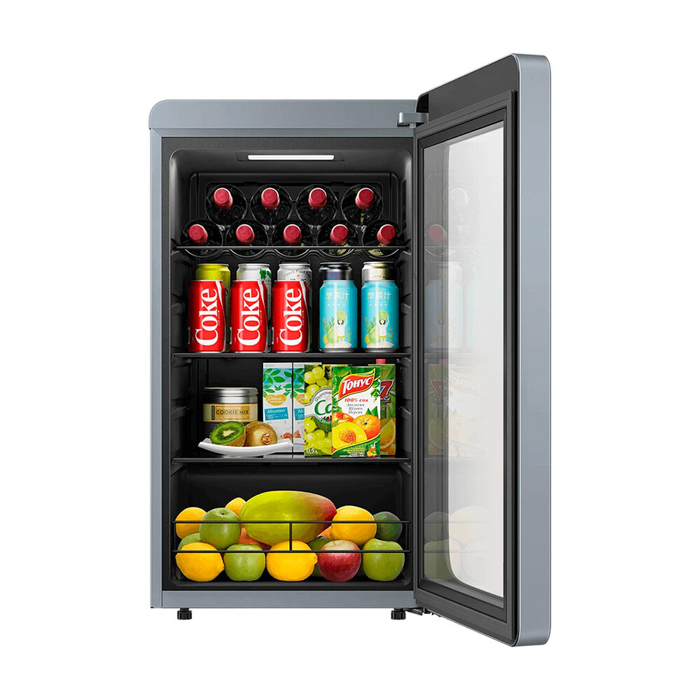 картинка Холодильник барный Haier 92L, LC-92LH9ES1, серебристый от магазина Одежда+