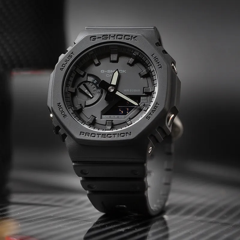 картинка Часы Casio G-Shock GA-2100-1A1, черные от магазина Одежда+