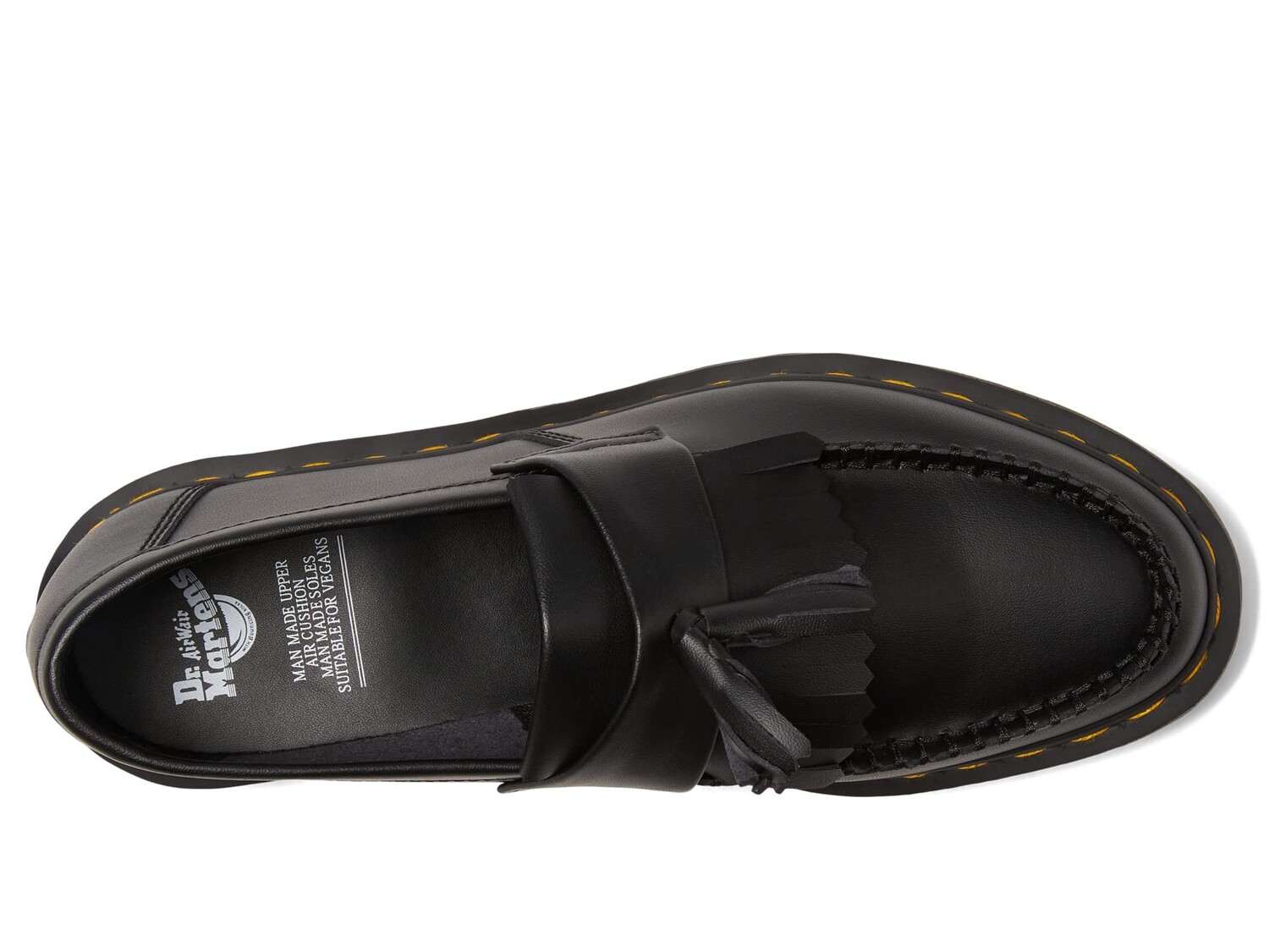 картинка Лоферы Dr. Martens Vegan Adrian, черные от магазина Одежда+