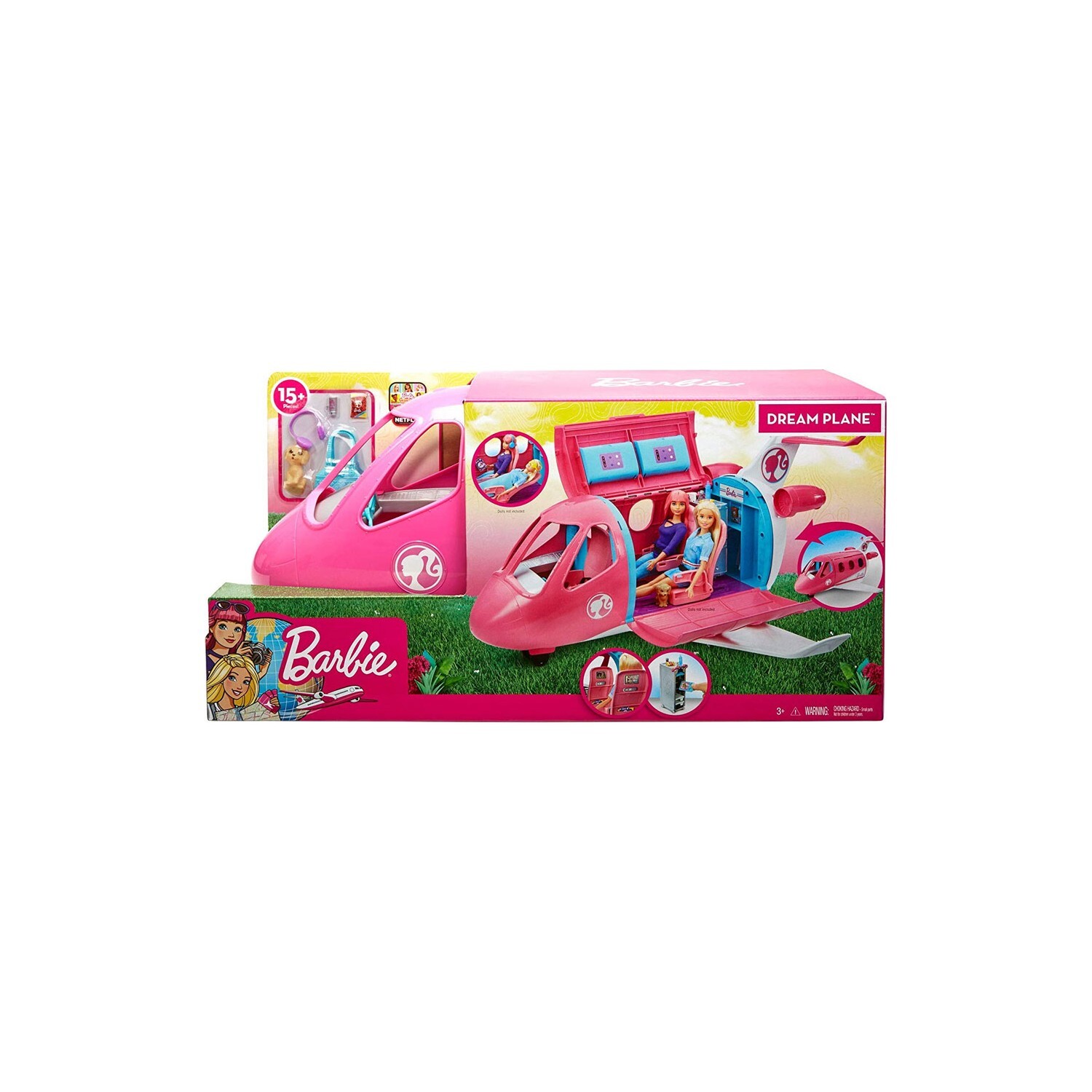 картинка Самолет Barbie GDG76, розовый от магазина Одежда+