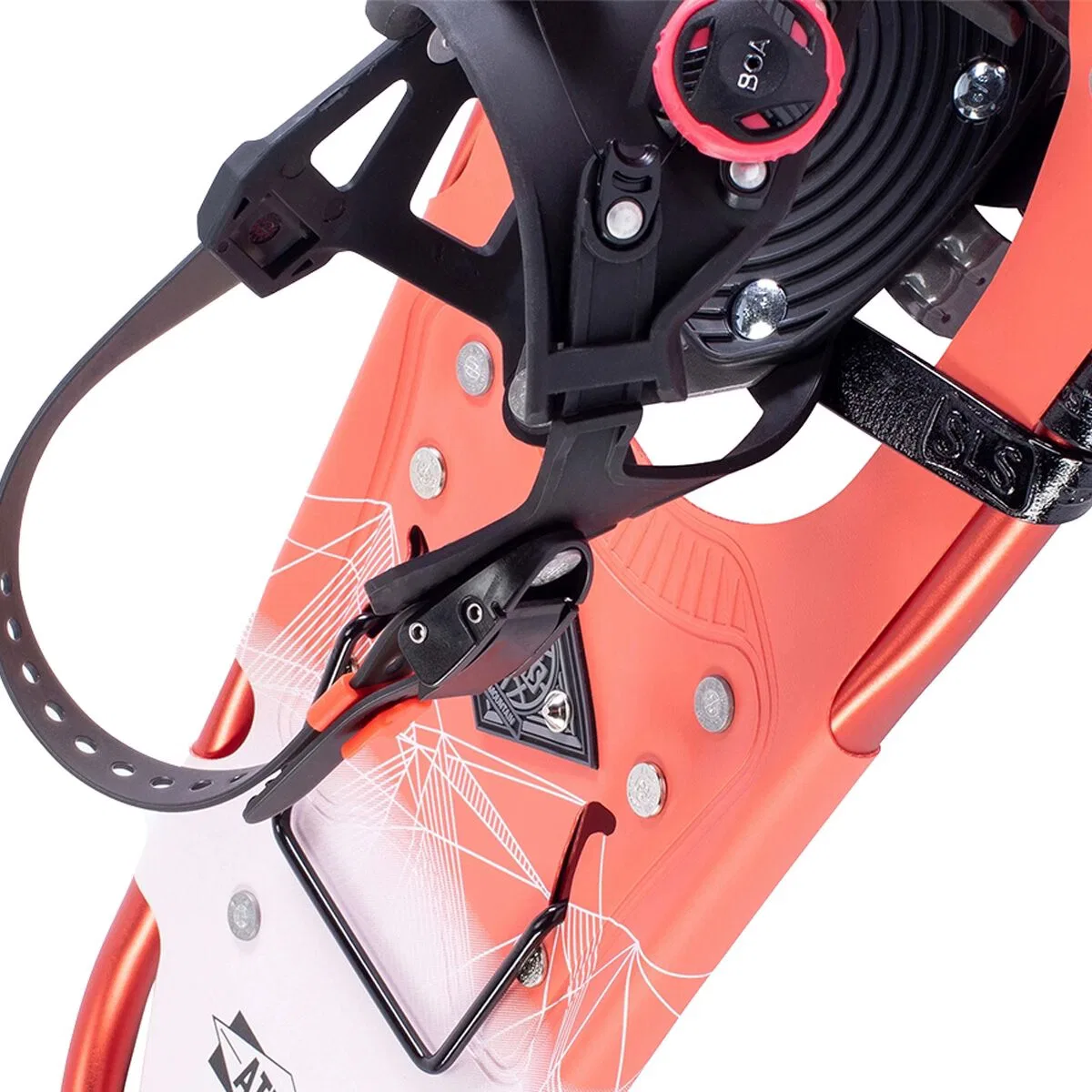 картинка Женские снегоступы Elektra Treeline Atlas Snowshoes, красный от магазина Одежда+