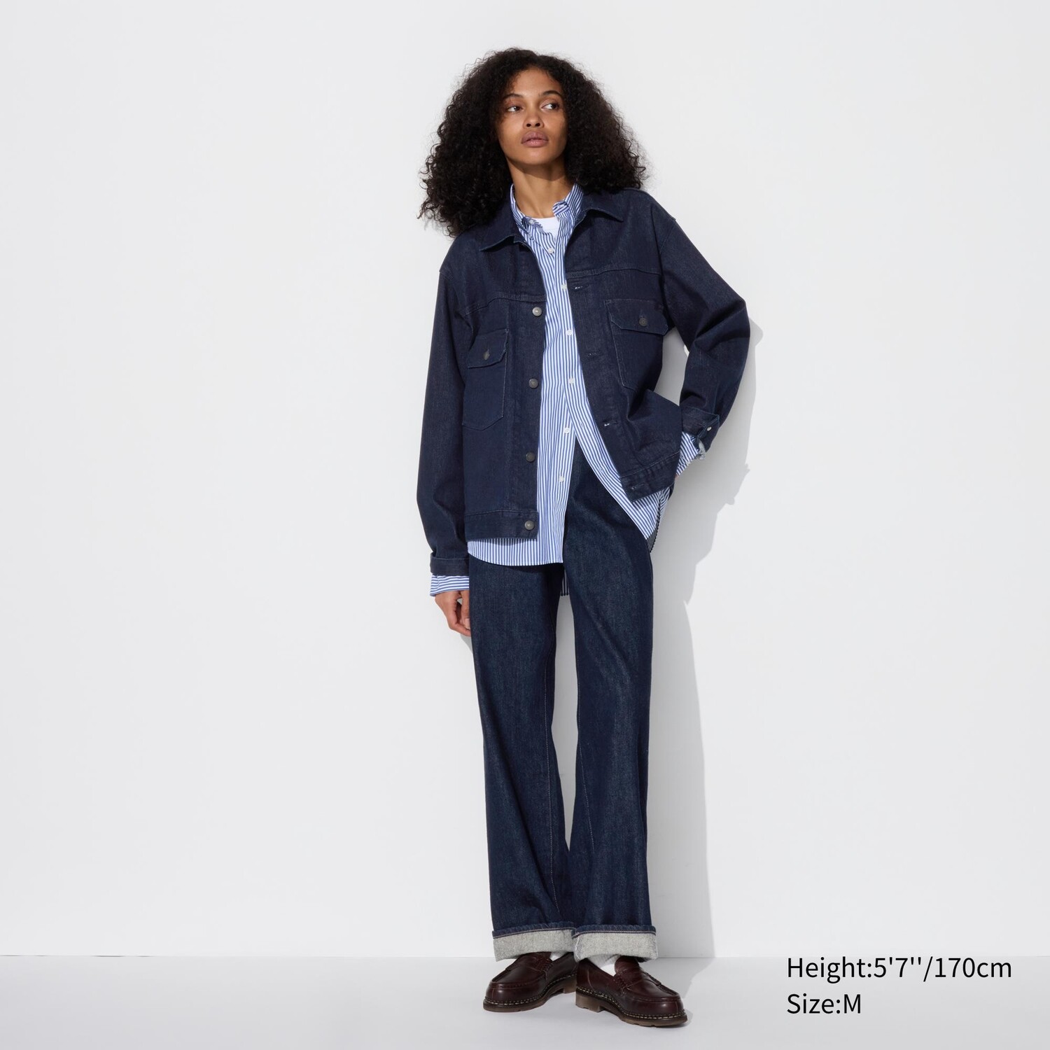 картинка Джинсовая куртка UNIQLO Unisex, 68 синий от магазина Одежда+