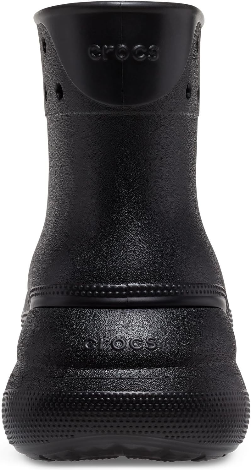 картинка Унисекс резиновые сапоги Crocs Crush на платформе, черные от магазина Одежда+