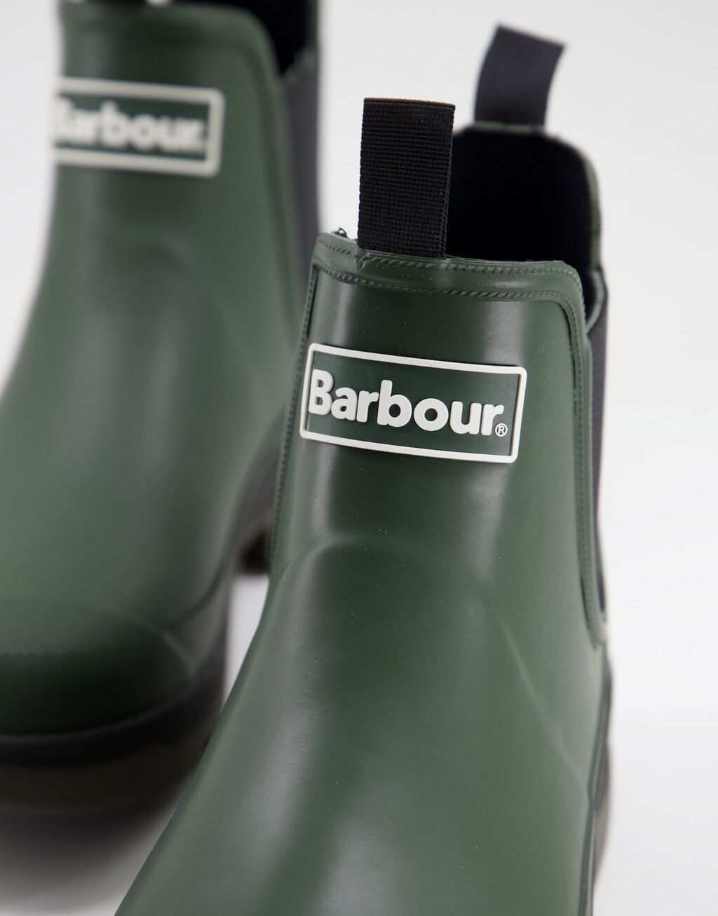 картинка Оливковые резиновые сапоги челси Barbour Nimbus от магазина Одежда+