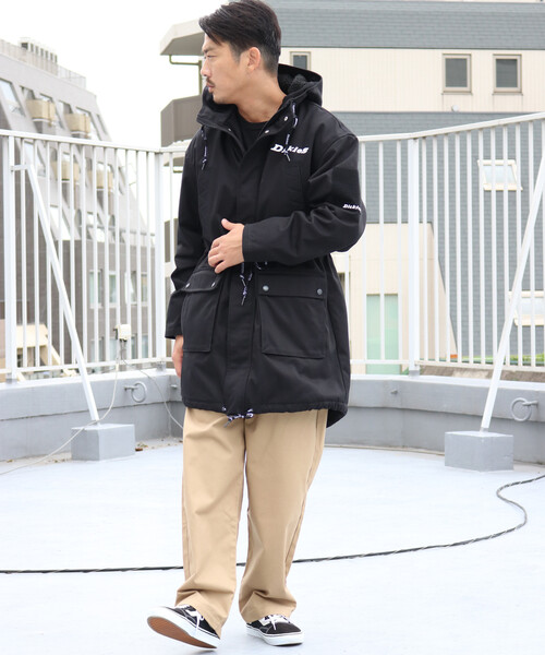 картинка Пальто-парка Dickies, черная от магазина Одежда+