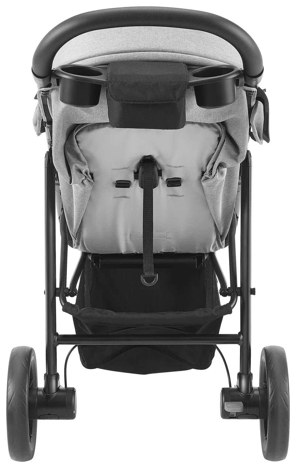 картинка Прогулочная коляска buggy eezefold dlx lunar Graco, серый от магазина Одежда+