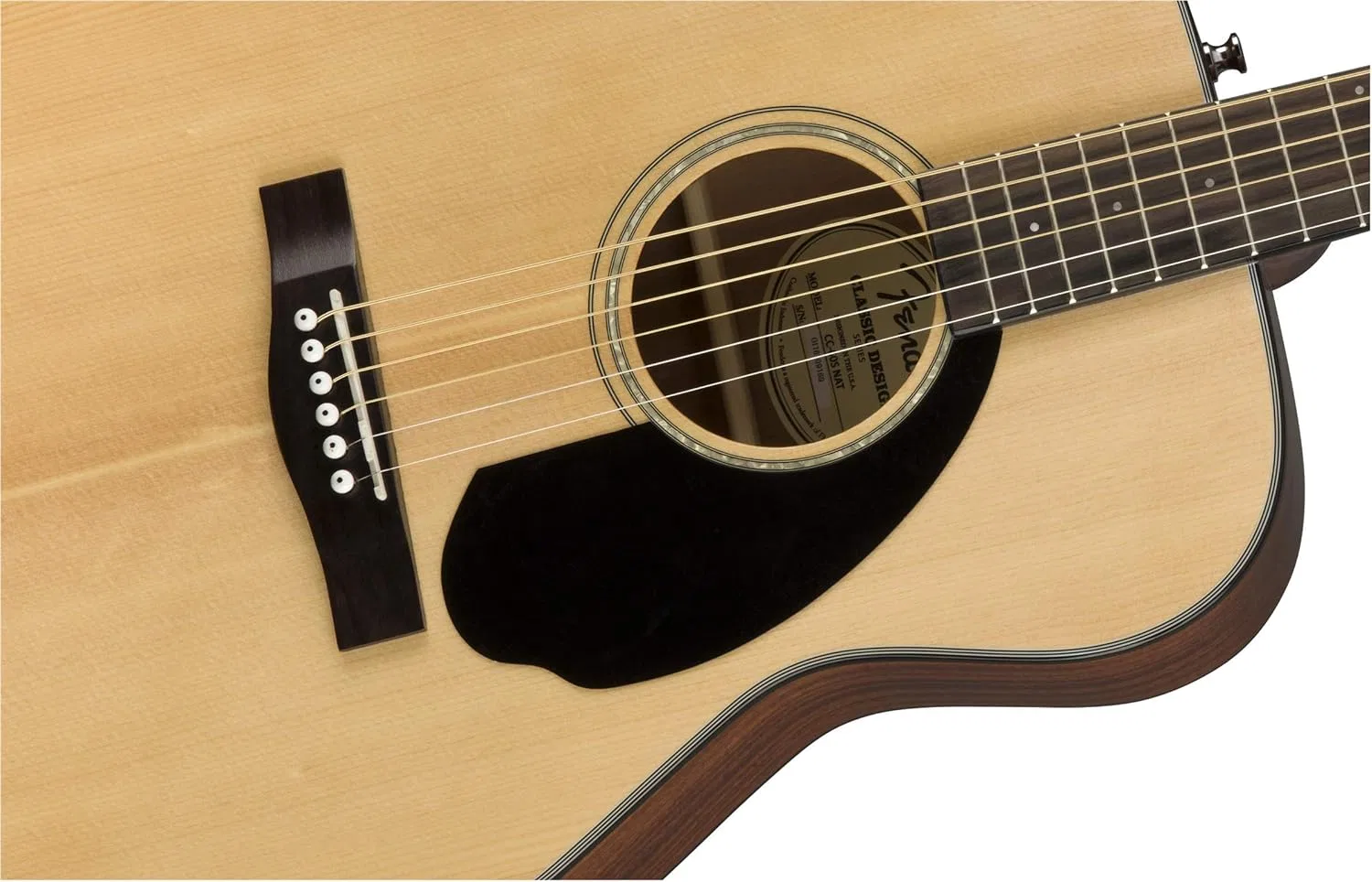 картинка Акустическая гитара Fender CC-60S Concert, Natural от магазина Одежда+