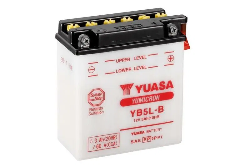 картинка Аккумулятор YUASA YB5L-B 12V 5.3Ah от магазина Одежда+