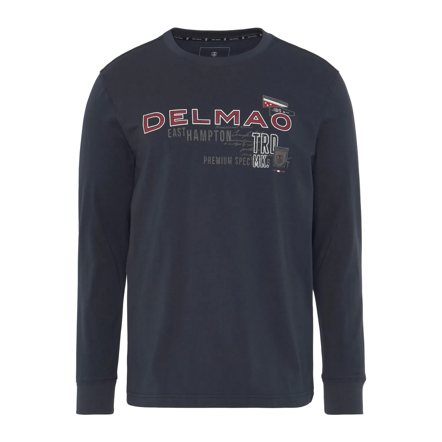картинка Мужская водолазка с принтом DELMAO, Dark Blue от магазина Одежда+