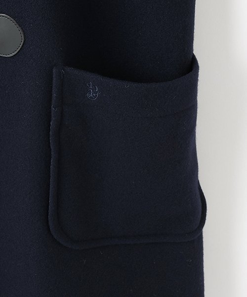 картинка Пальто-дафлкот Pom ponette junior, Navy blue от магазина Одежда+