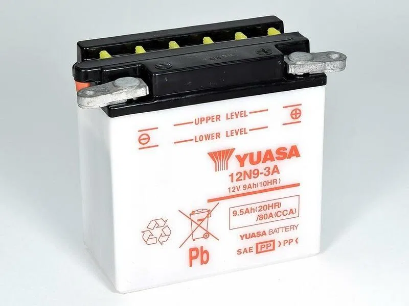 картинка Аккумулятор YUASA 12N9-3A 12V 9.5Ah от магазина Одежда+