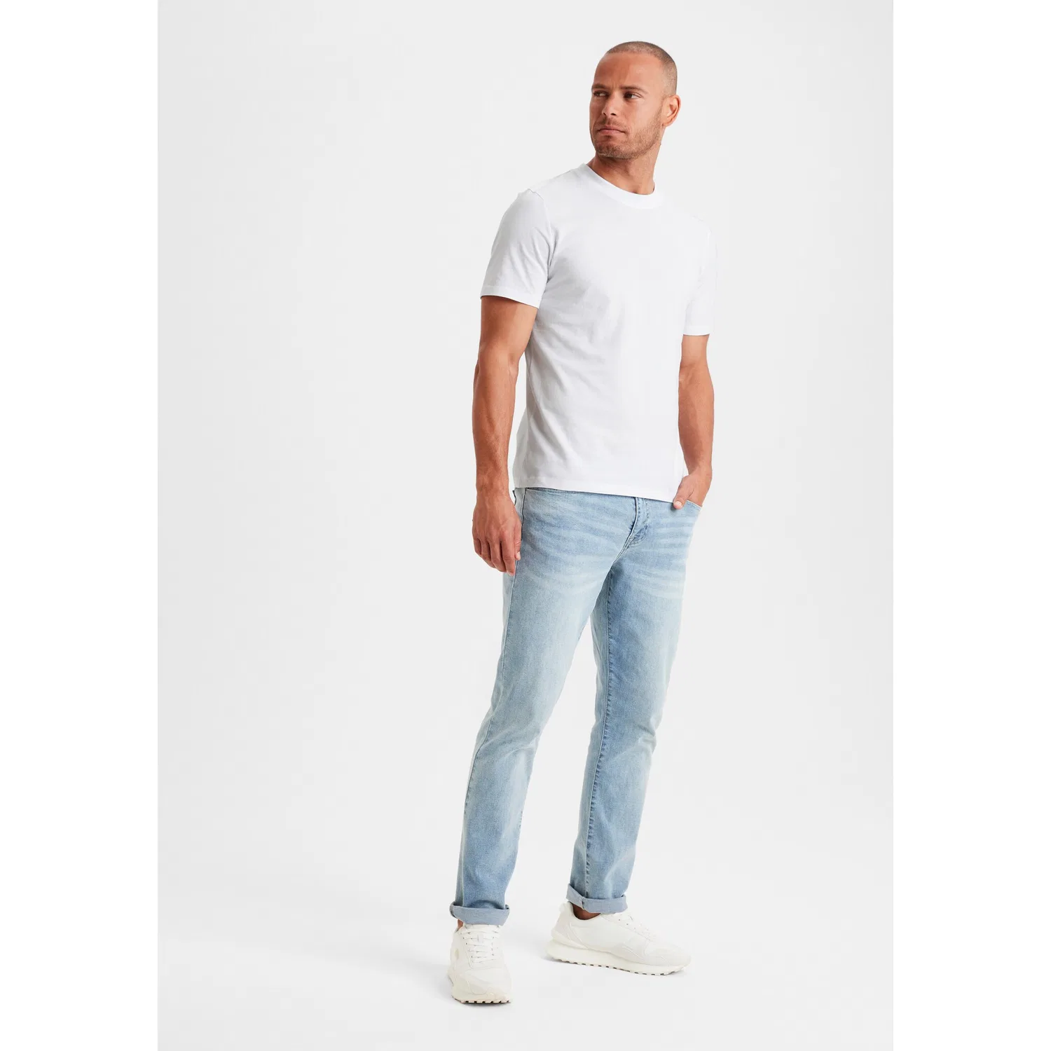 картинка Мужские футболки с круглым вырезом 2-пак KangaROOS, Blue/White от магазина Одежда+
