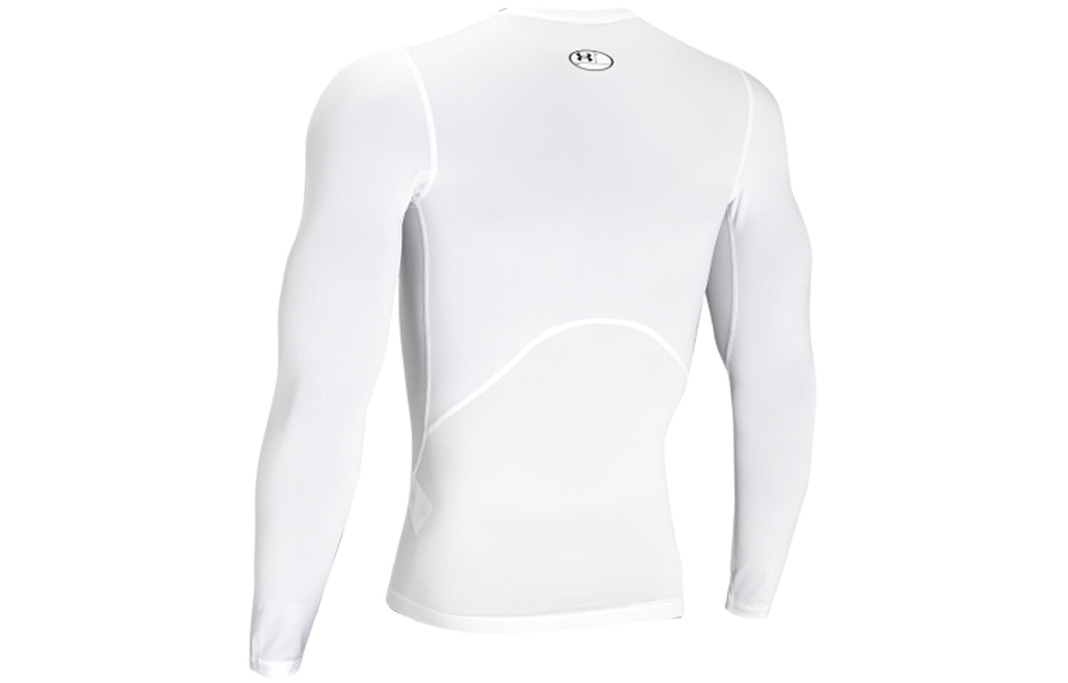 картинка Лонгслив Under Armour HeatGear Compression, белый от магазина Одежда+