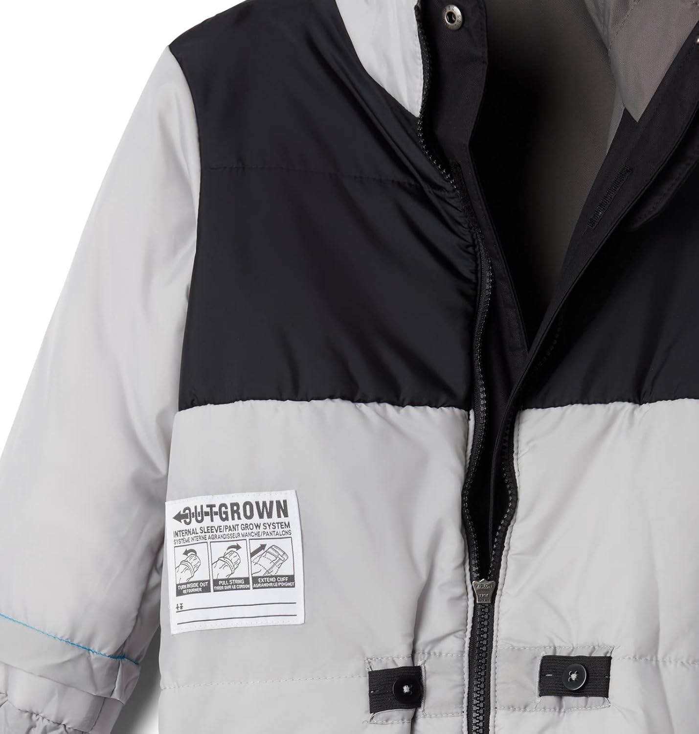 картинка Columbia мальчиков Buga III комбинезон, Black/City Grey от магазина Одежда+