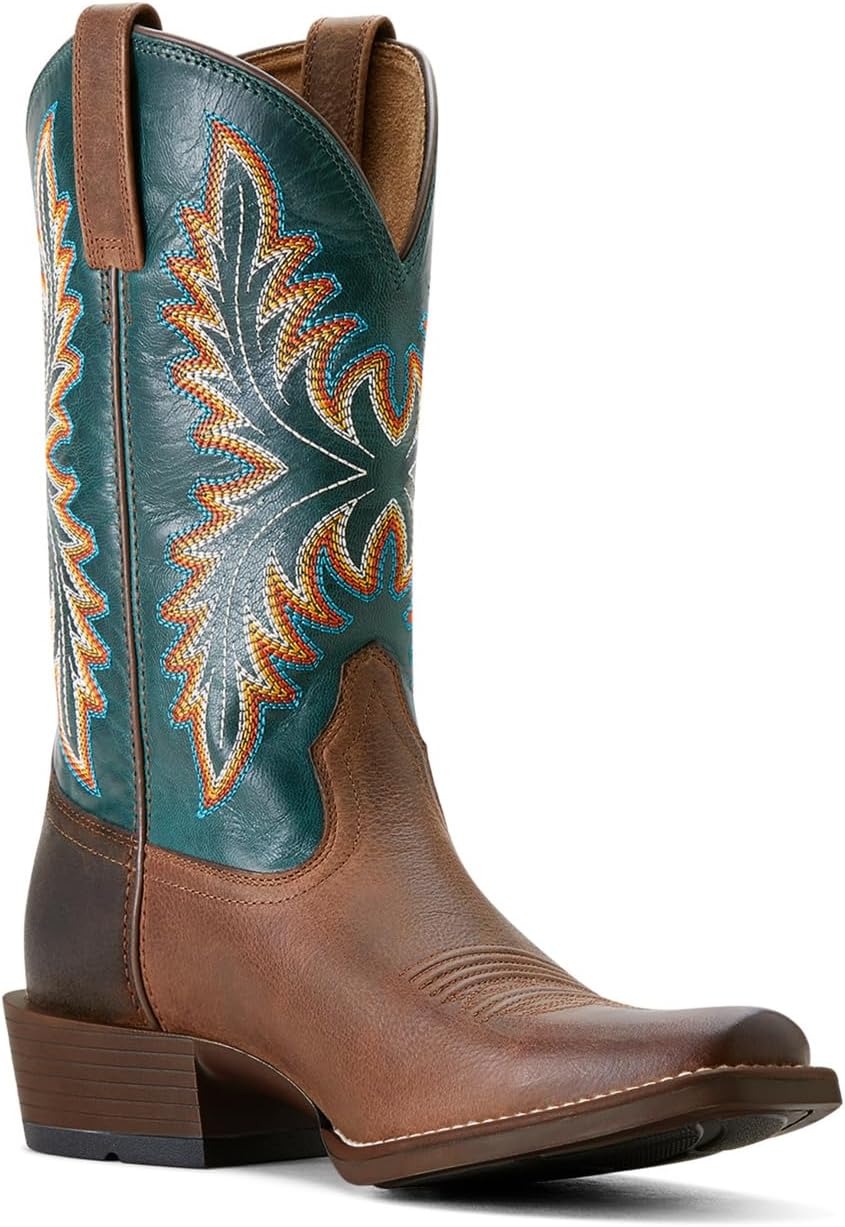 картинка Мужские ковбойские сапоги Ariat Renegade, бирюзовый от магазина Одежда+