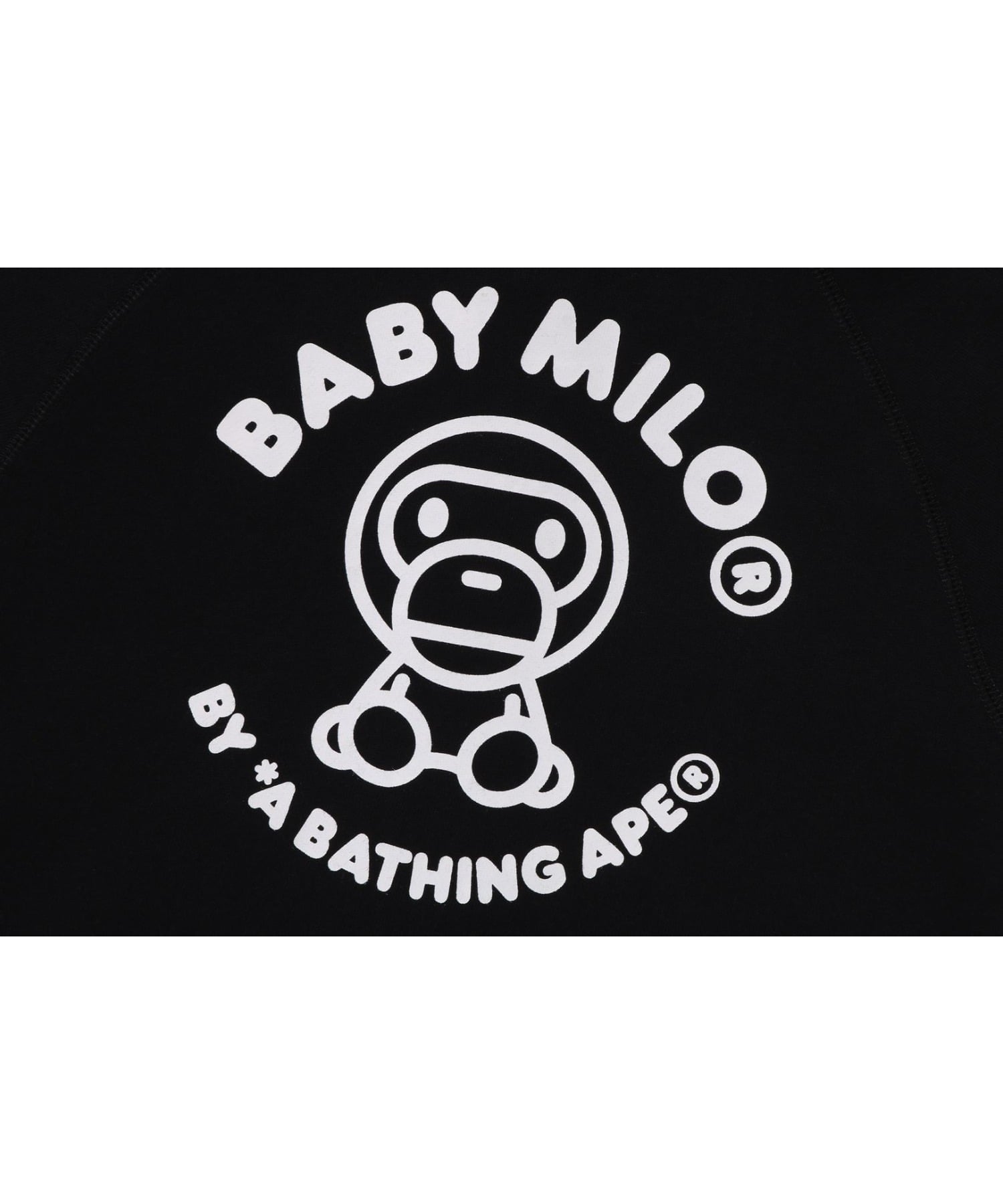 картинка Худи на молнии Baby Milo Friends A BATHING APE, BLACK от магазина Одежда+
