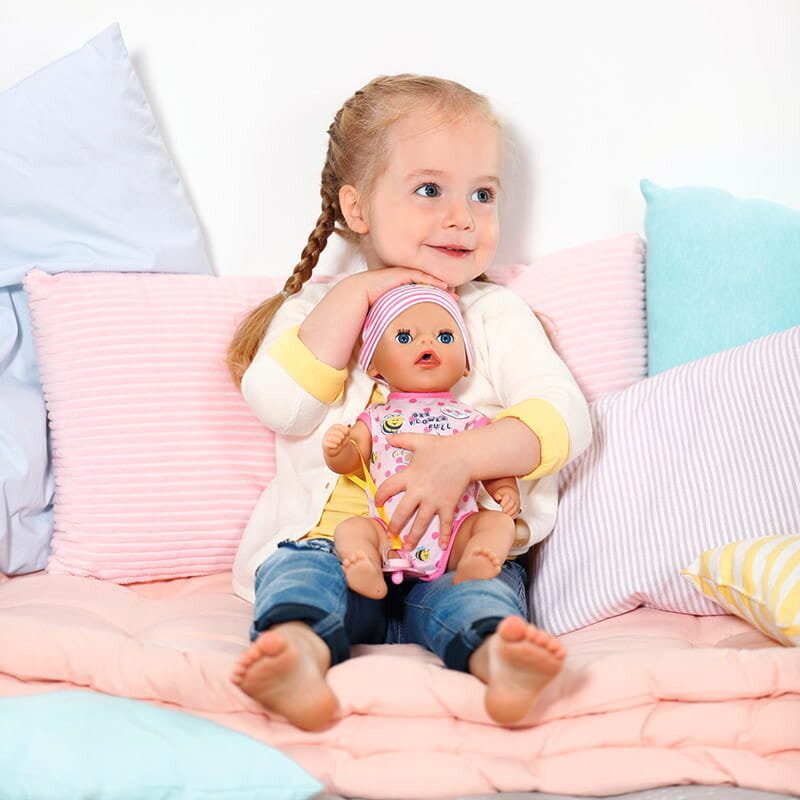 картинка Интерактивная кукла Baby Born Лена Бобас + аксессуары 36см от магазина Одежда+