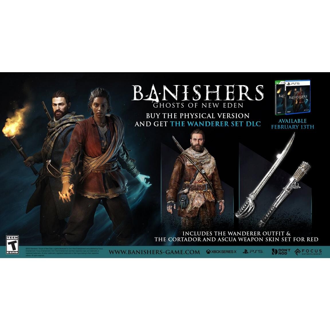картинка Видеоигра BANISHERS: Ghosts of New Eden - Xbox Series X от магазина Одежда+