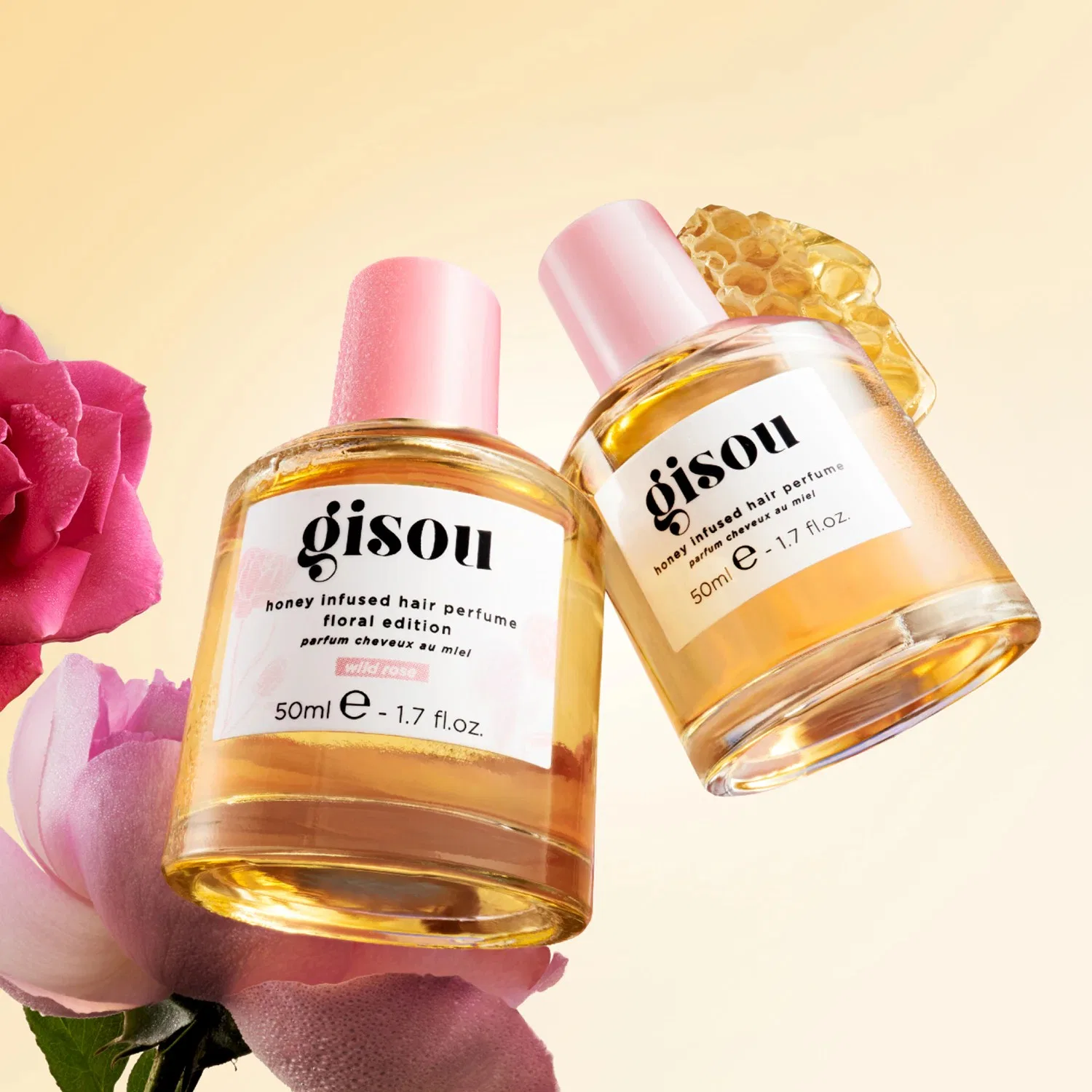картинка Парфюм для волос с медом Wildflower Honey GISOU, 15 мл от магазина Одежда+