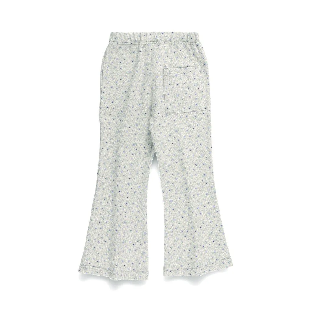 картинка Рубчатые брюки-клеш Branshes, 92: Gray_Small Floral Pattern от магазина Одежда+