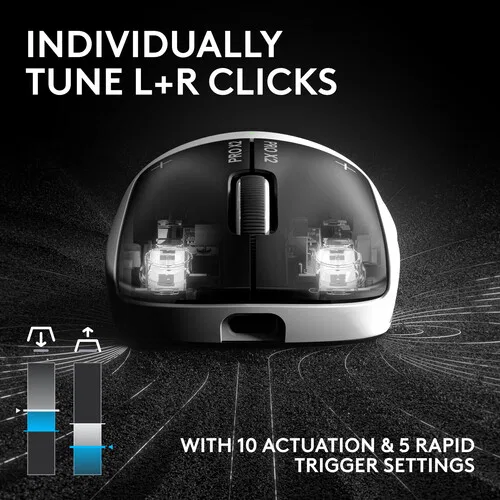 картинка Беспроводная игровая мышь Logitech G PRO X2 SUPERSTRIKE LIGHTSPEED от магазина Одежда+