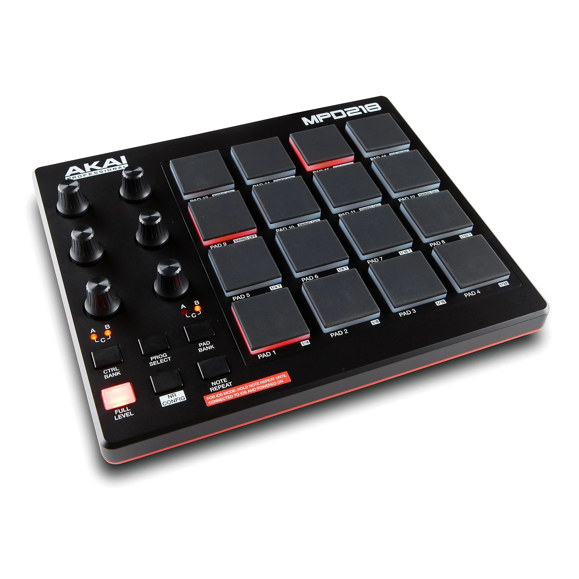 картинка Контроллер пэдов Akai Professional MPD218 от магазина Одежда+