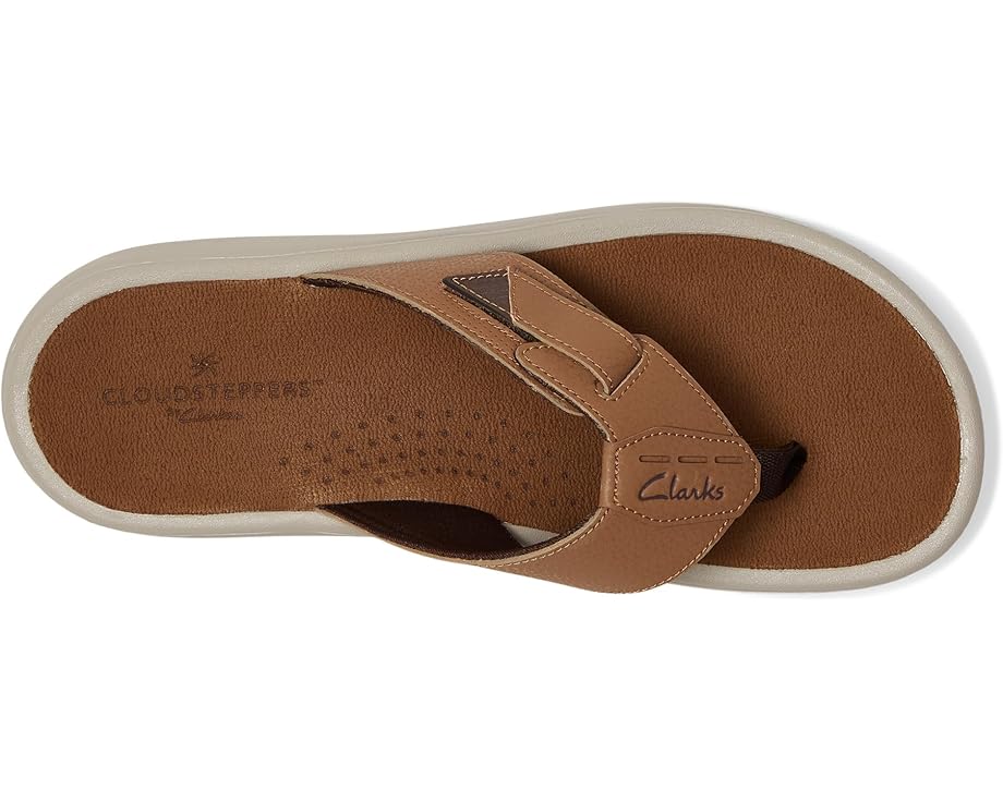 картинка Сандалии мужские Clarks Breeze, синтетические, песочные от магазина Одежда+