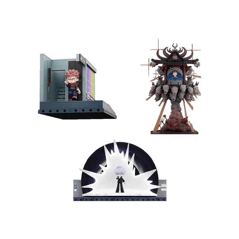 картинка Детский пластиковый конструктор Ryomen Sukuna POP MART, Разноцветный от магазина Одежда+