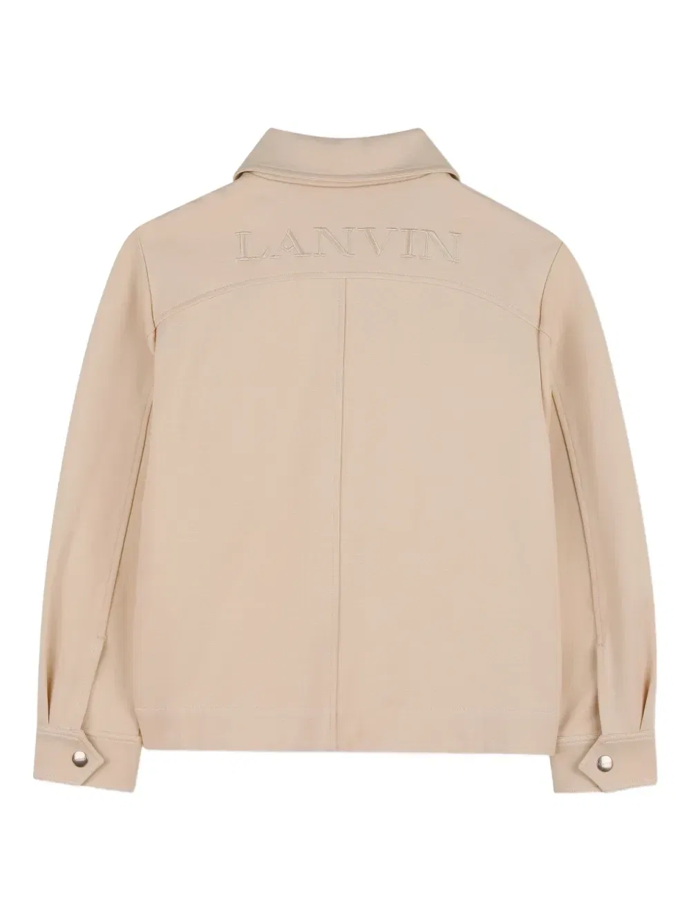 картинка Куртка на молнии с карманом Lanvin Enfant, бежевый от магазина Одежда+
