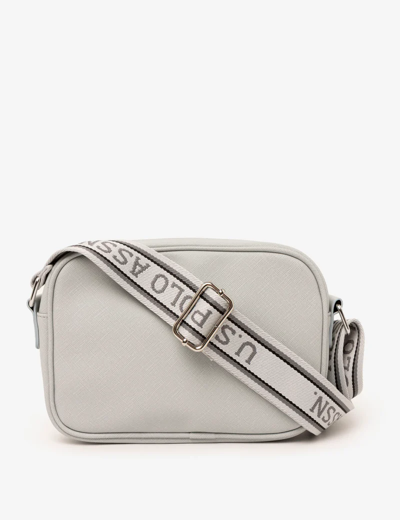 картинка Сумка U.S. Polo Assn. Classic Zip, светло-серая от магазина Одежда+