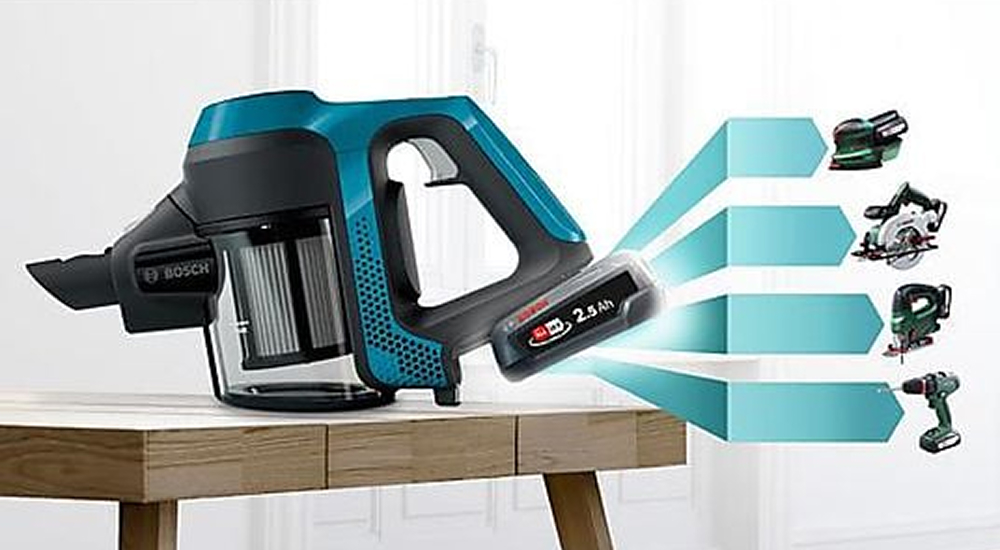 картинка Пылесос Bosch BKS6111P,  черный/синий от магазина Одежда+