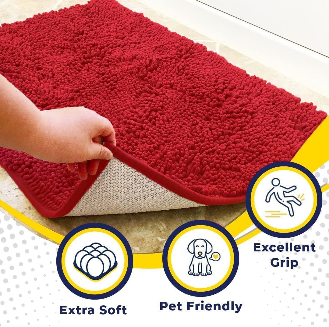 картинка Коврик универсальный Muddy Mat, 92х153 см, красный от магазина Одежда+