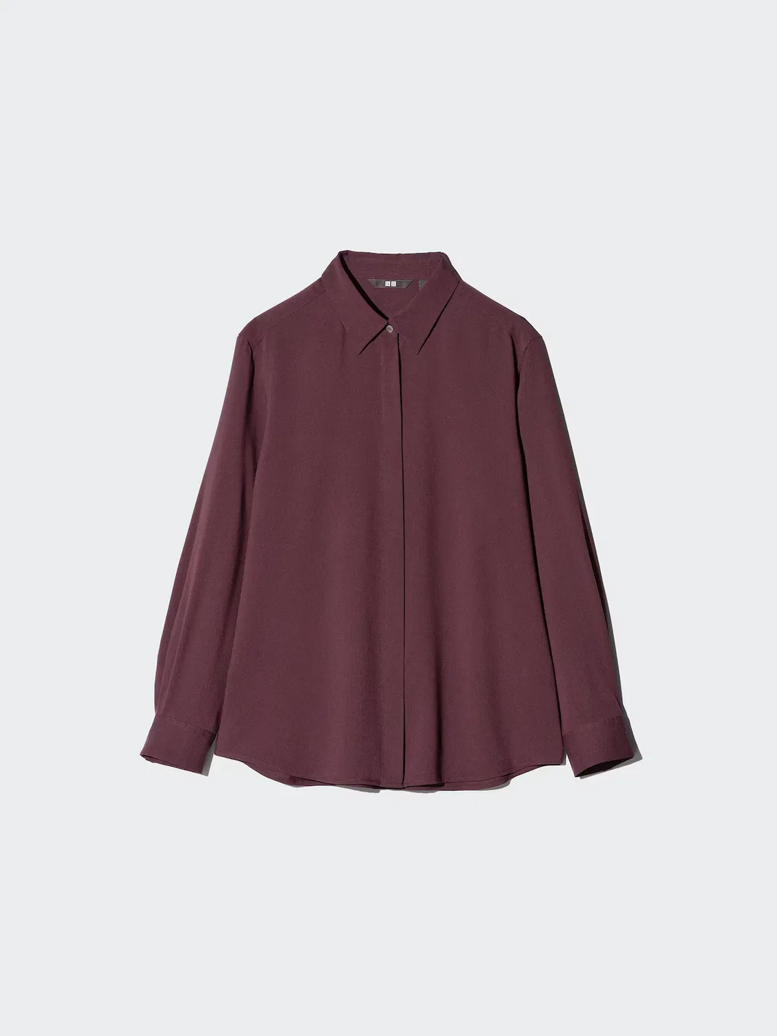 картинка Блузка Uniqlo, вискозная, белый от магазина Одежда+