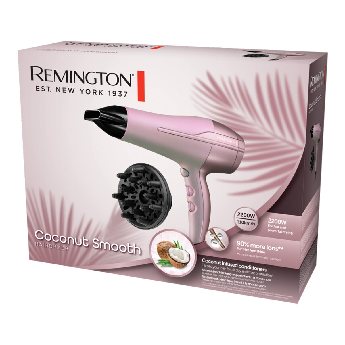 картинка Фен Remington Coconut D5901 от магазина Одежда+