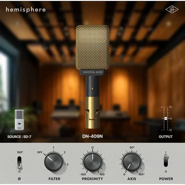 картинка Микрофон для томов, Universal Audio SD-7 от магазина Одежда+