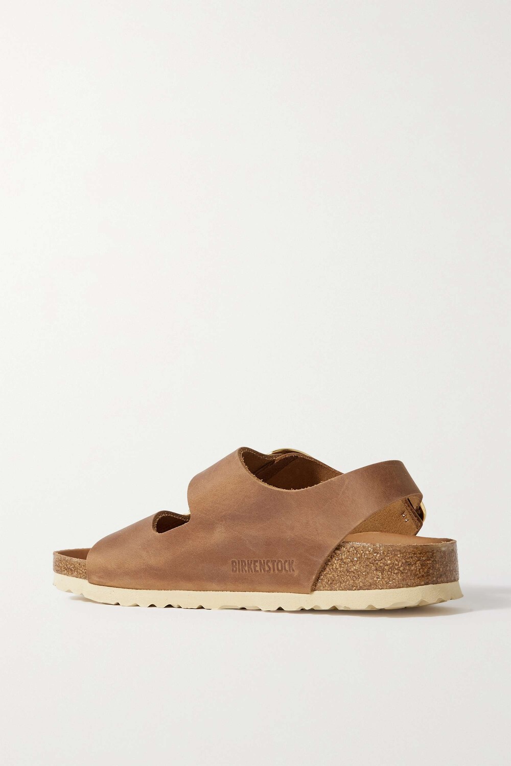 картинка BIRKENSTOCK сандалии Milano из кожи, коричневый от магазина Одежда+
