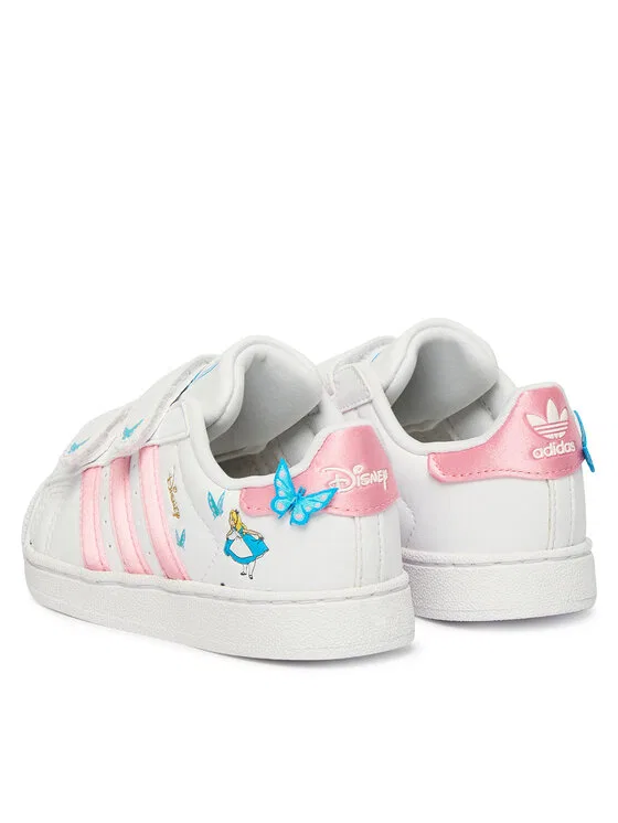 картинка Кроссовки Disney Superstar II Comfort Closure Adidas, белый от магазина Одежда+
