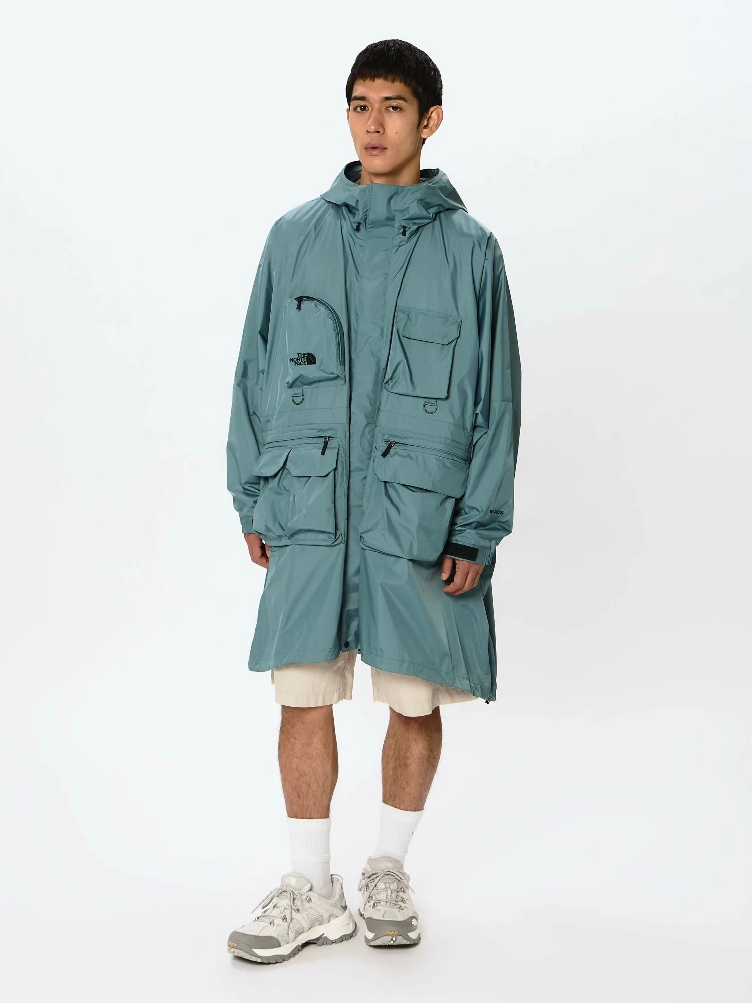 картинка Прочный пончо Woollsfield (унисекс) The North Face, black от магазина Одежда+