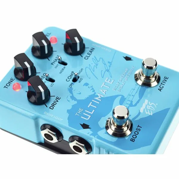 картинка Overdrive/Boost педаль EBS Billy Sheehan Signature Drive, Black от магазина Одежда+