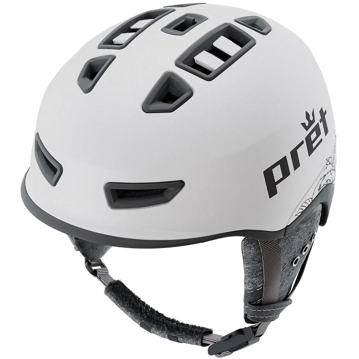 картинка Женский шлем Vision Pret Helmets, Cff 65 от магазина Одежда+