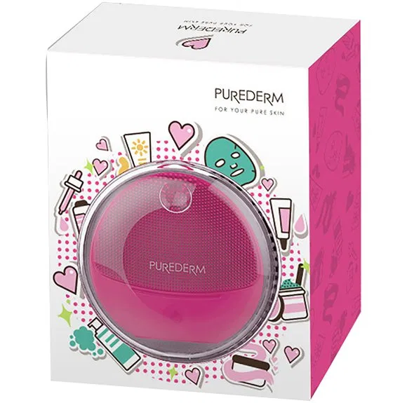 картинка Силиконовая щеточка для лица Purederm, Розовый от магазина Одежда+