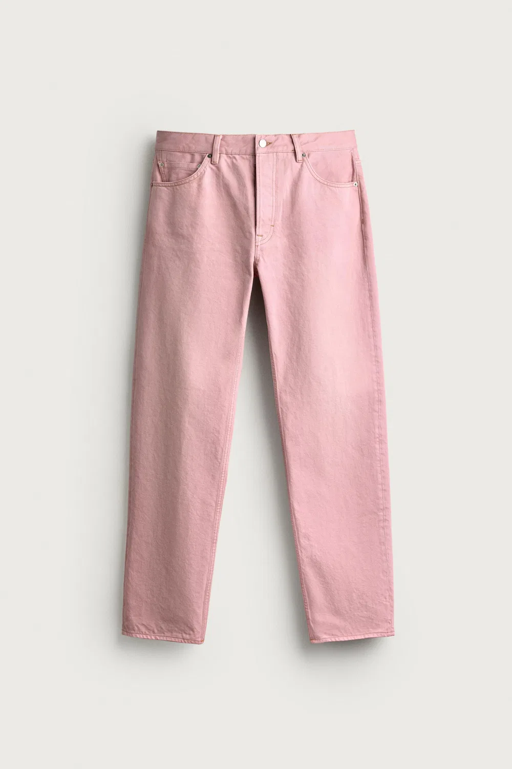 картинка Джинсы прямого кроя ZARA, Light pink от магазина Одежда+