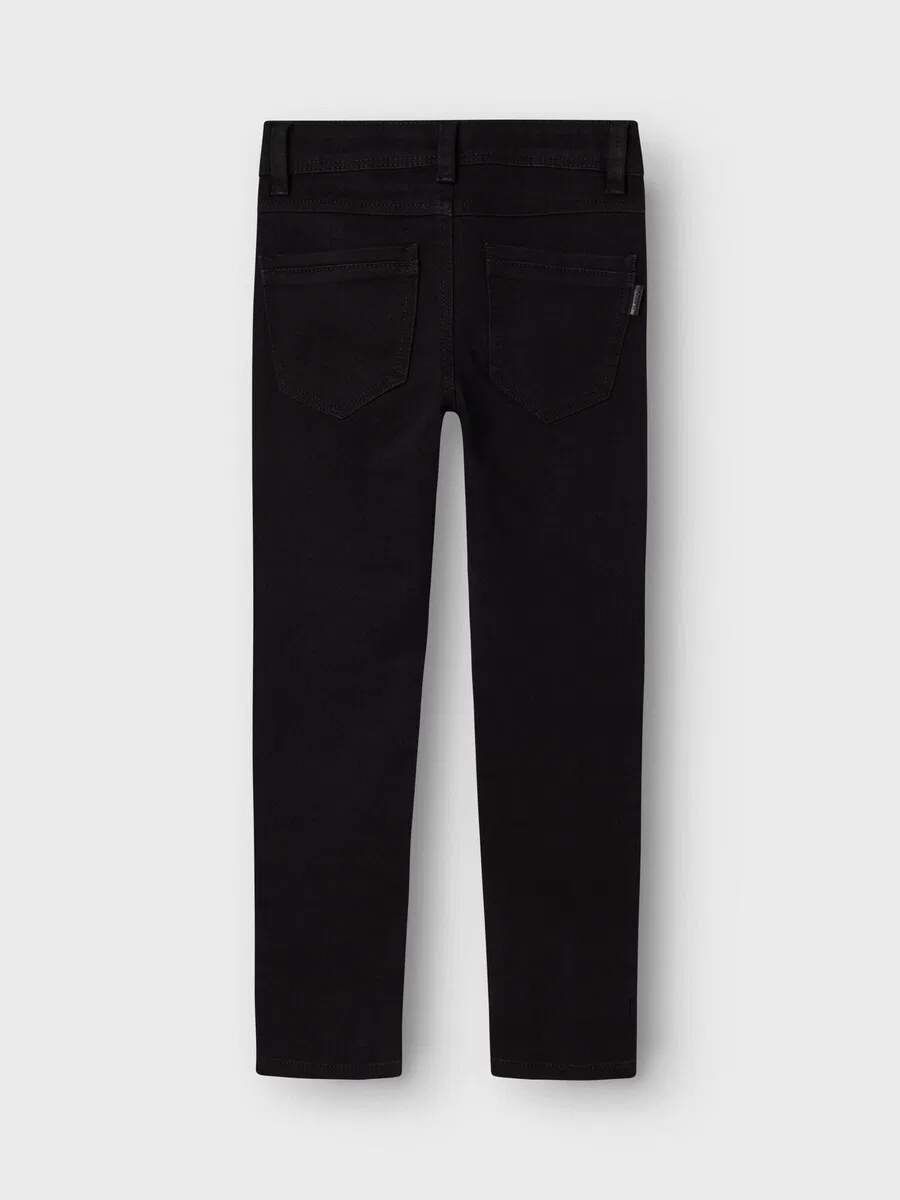 картинка Джинсы NAME IT Slim fit 'Silas' черного цвета от магазина Одежда+